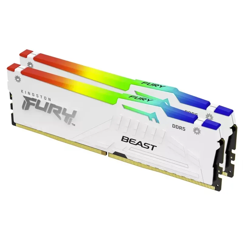 Kingston FURY White RGB 32G(2x - đánh giá và giá 64Gb Ddr5 6000Mhz Cl30 2X32Gb Desktop